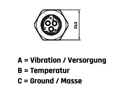 Beschleunigungs-/Tempsensor AV103T