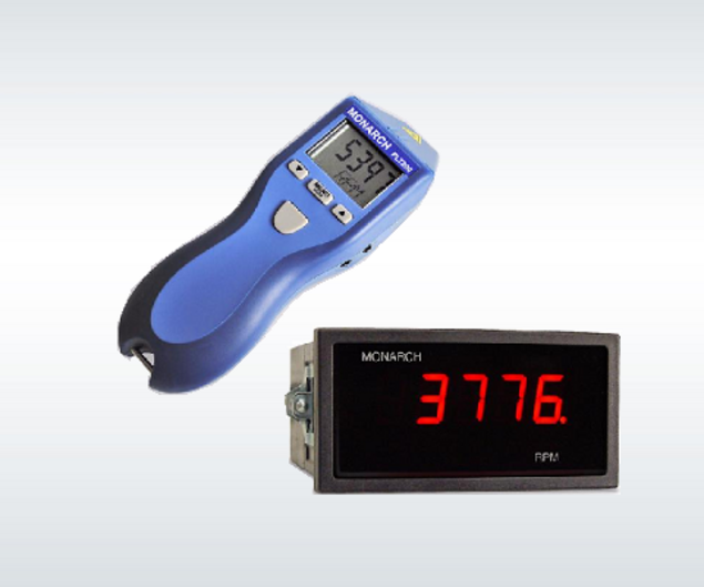 PLT-200 Laser Drehzahlmessung mit externer 7-Segment Drehzahlanzeige