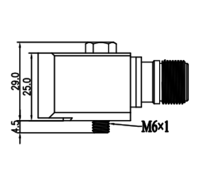 Beschleunigungs-/Tempsensor AV104T