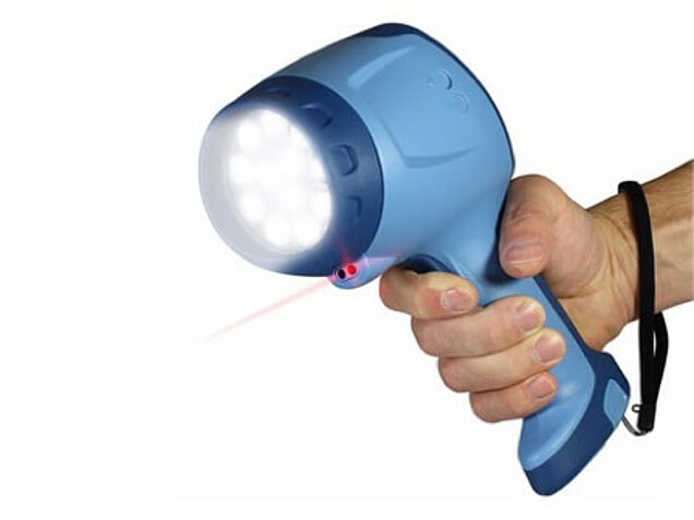 LED Stroboskop mit Hochleistungsakku