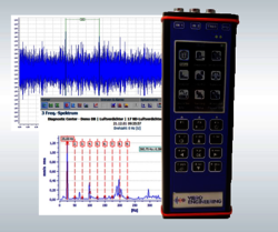 Mobiles Schwingungsmessgerät mit Analysesoftware