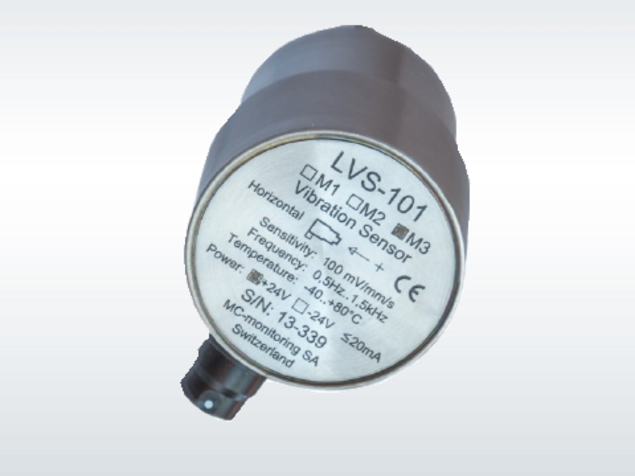 elektrodynamischer Schinggeschwindigkeitssensor von oben