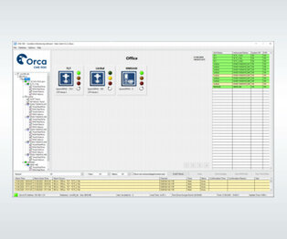 ORCA Analysesoftware für Schwingungen an Maschinen - Übersichtsschaubild