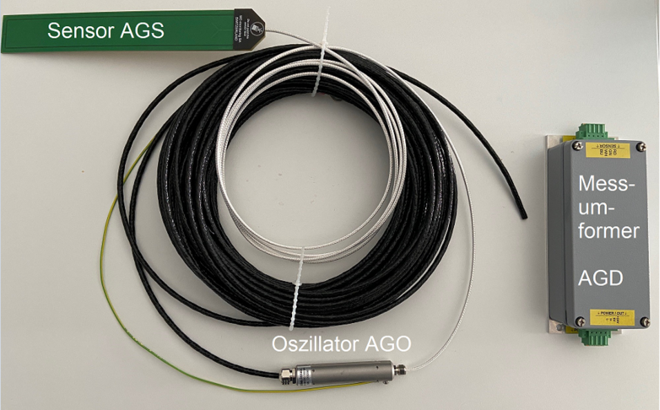 Luftspaltsensor für einen großen Motor in besonders stabiler Ausführung