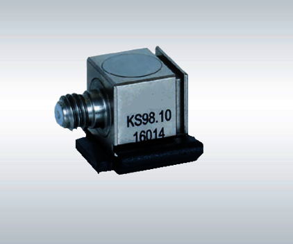 KS98 Miniatur IEPE Beschleunigungssensor mit Schiebebefestigung