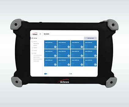 AMTpro mobile Motorstromanalyse ist leicht bedienbar