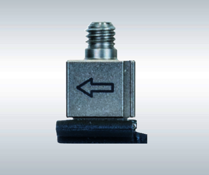 KS98 Miniatur IEPE Beschleunigungssensor mit Schiebebefestigung